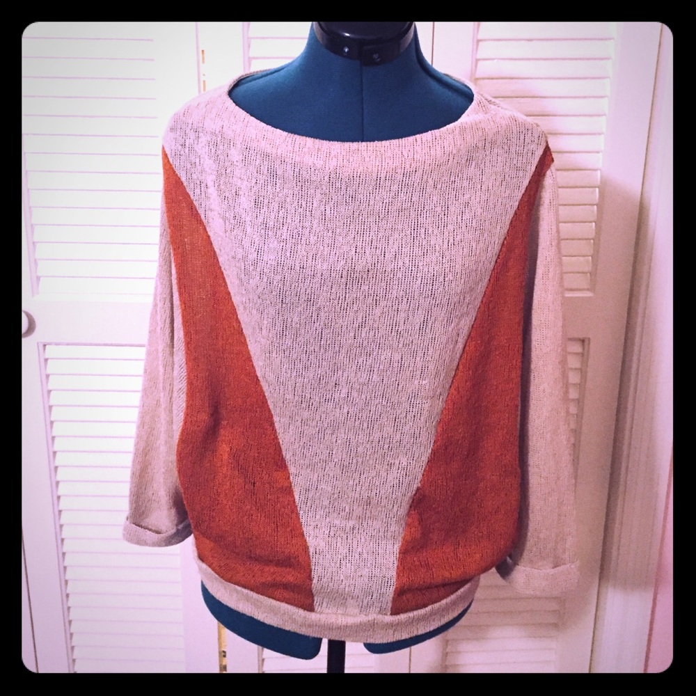 Cute Dolman Sleeve Sweater